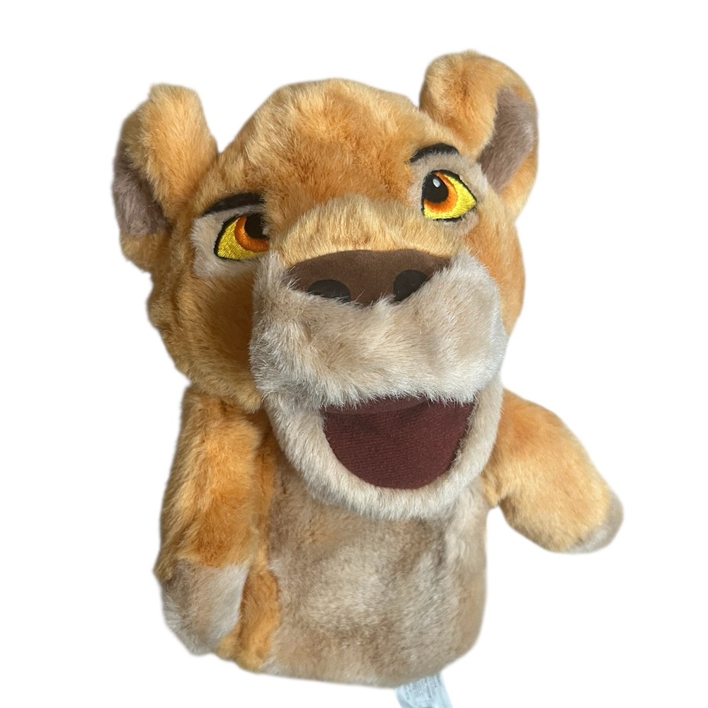 Disney Lion King Simba Plush Hand Puppet Stuffed Animal Kids Toy